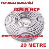 NCPLİNE 20 METRE CAT6 LAN KABLOSU MODEM KASA ARASI KABLO - 1