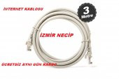 3 METRE LAN KABLOSU SWİCH MODEM ARASI KABLO CAT 6 - 1