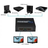 2Lİ HDMI SPLİTER BEYAZ EŞYA MAĞZALARINA UYGUN 4K YAYIN - 1