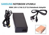 SAMSUNG UYUMLU LAPTOP ADAPTÖR ŞARJ CİHAZI 19 VOLT 4,74 AMPER - 1