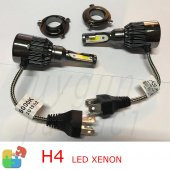 H4 Led Xenon Beyaz Renk ASM Marka-A Kalite (Garantili) - 1