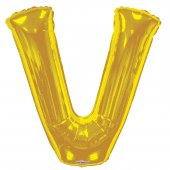 FOLYO BALON V HARF GOLD 90CM ( D.Ü 50 ) - 1