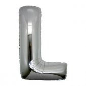 FOLYO BALON L HARF GÜMÜŞ 90CM (DÜ 50TL) - 1