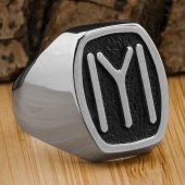 Kayı Boyu Gümüş Erkek Yüzük thumbnail 1