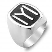 Kayı Boyu Gümüş Erkek Yüzük thumbnail 3