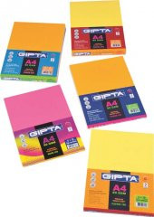 Gıpta Power-250 A4 Renkli Kağıt 250Lik Paket (10X25 Yaprak ) - 1
