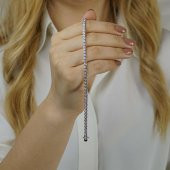 925 Ayar Gümüş Su Yolu Bileklik Model 3 thumbnail 2