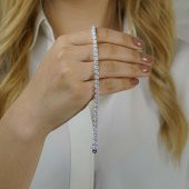 925 Ayar Gümüş Su Yolu Bileklik Model 1 thumbnail 2