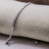 925 Ayar Gümüş Su Yolu Bileklik Model 6 thumbnail 3