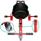 Hoverkart Tüm Modellerle Uyumlu Go Hover Elektrikli Kaykay Aksesuarı New Kırmızı - 2