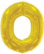 FOLYO BALON O HARF GOLD 90CM ( D.Ü 50 ) - 1