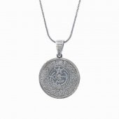 925 Ayar Gümüş Fetih 1453 Gümüş Kolye thumbnail 1