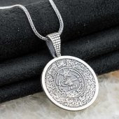 925 Ayar Gümüş Fetih 1453 Gümüş Kolye thumbnail 2