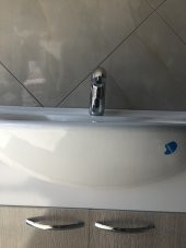 FOTOSELLİ LAVABO BATARYASI ELEKTRİKLİ PİLLİ SOĞUK SICAK ÇİFT GİRİŞLİ KARIŞTIRICILI - 3