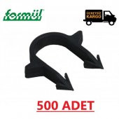 Boru Tutucu Yere Tespit U Klips (500 Adet) MOBİL BORU YERDEN ISITMA İÇİN - 1