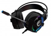 Rampage STYLES Siyah USB 7.1 Version RGB Oyuncu Mikrofonlu Kulakl - 3