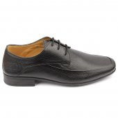 Sahra Comfort Taban Hakiki Deri Erkek Siyah Ayakkabı - 2