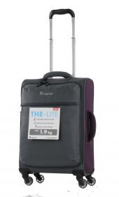 IT Luggage Büyük ve Kabin Boy İkili Valiz Set Gri 2232 - 3