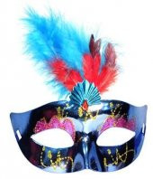 MASKE MAVİ TÜYLÜ - 1