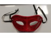MASKE YARIM DANTEL KIRMIZI - 1