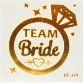 10 Ad Bride Dövme, Team Bride Dövme - Bekarlığa Veda Dövme Geçici - 2