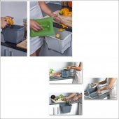 Pelikan Joker Çok Amaçlı Mutfak Çöp Kovası Plastik Antrasit 5 lt - 4