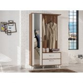 BMdekor Portmanto Ayakkabılık Vestiyer Ceviz Vm -342 - 1