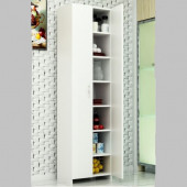 BMdekor Çok Amaçlı Dolap Banyo Mutfak Kiler Kutup Beyaz - 2