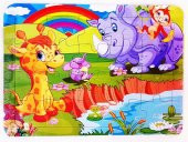 Yapboz Orta boy Karton 20 Parça Puzzle - 6