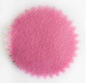 Organze Fileli Yuvarlak 24 Cm Pembe 100 Adet - 3