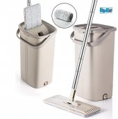 Spin Tablet Mop Temizlik Seti Yer ve Duvar Silici Magic Tablet Mo - 1