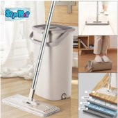 Spin Tablet Mop Temizlik Seti Yer ve Duvar Silici Magic Tablet Mo - 7