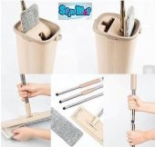 Spin Tablet Mop Temizlik Seti Yer ve Duvar Silici Magic Tablet Mo - 8