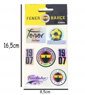 Lisanslı Fenerbahçe Sticker Set PS4 - Oto - Cep Telefon - Laptop - 4