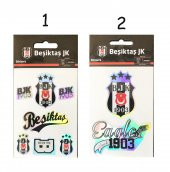 Lisanslı Beşiktaş Sticker Set PS4 - Oto - Cep Telefon - Laptop 2 - 1