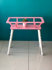 DEKORATİF AHŞAP ÇİÇEKLİK - 1