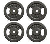 120 KG Demir Dokum Halter Dambıl Set, 2 Kısa + 160 CM Barlı - 5