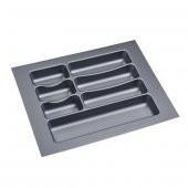 Çekmece İçi Kaşıklık 37 x 49 cm Gri Mutfak Çekmece Düzenleyici - 1