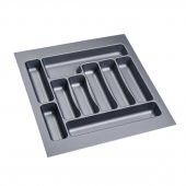 Çekmece İçi Kaşıklık 47 x 49 cm Gri Mutfak Çekmece Düzenleyici - 1