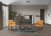 Lazbisa Cam Balkon Çay Seti Koltuk Takımı Kafe Salon Bahçe ( KOLLU BÜYÜK) - 4