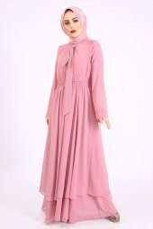 LOREEN Kadın Gül Elbise - 1