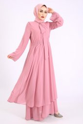 LOREEN Kadın Gül Elbise - 4