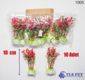 TLS 10LU Yapay Akvaryum Bitkisi Dekoru 1005 10 cm - 1