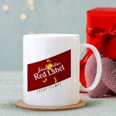 Johnnie Walker Red Label  Beyaz Kupa Bardak - 1