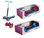 Cool Wheels 3 Tekerlekli Twistable Kız Erkek Çocuk Scooter Frenli Işıklı Teker 30 kg Taşıma Kapasiteli - 1