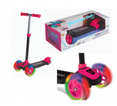 Cool Wheels 3 Tekerlekli Twistable Kız Erkek Çocuk Scooter Frenli Işıklı Teker 30 kg Taşıma Kapasiteli - 7