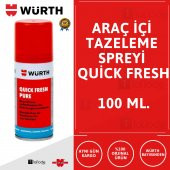 Würth Araç İçi Tazeleme Spreyi Koku Bombası Quick Fresh Pure - 1