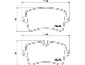 AUDİ A6-2010- A8 2009- MACAN A4 A5 A7 Q5 2012- ARKA FREN DİSK BALATASI - 1