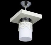 LAMBADAR TEKLİ KARE TEPSİ TAÇLI KREM - 2