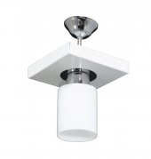 LAMBADAR TEKLİ KARE TEPSİ BEYAZ - 1